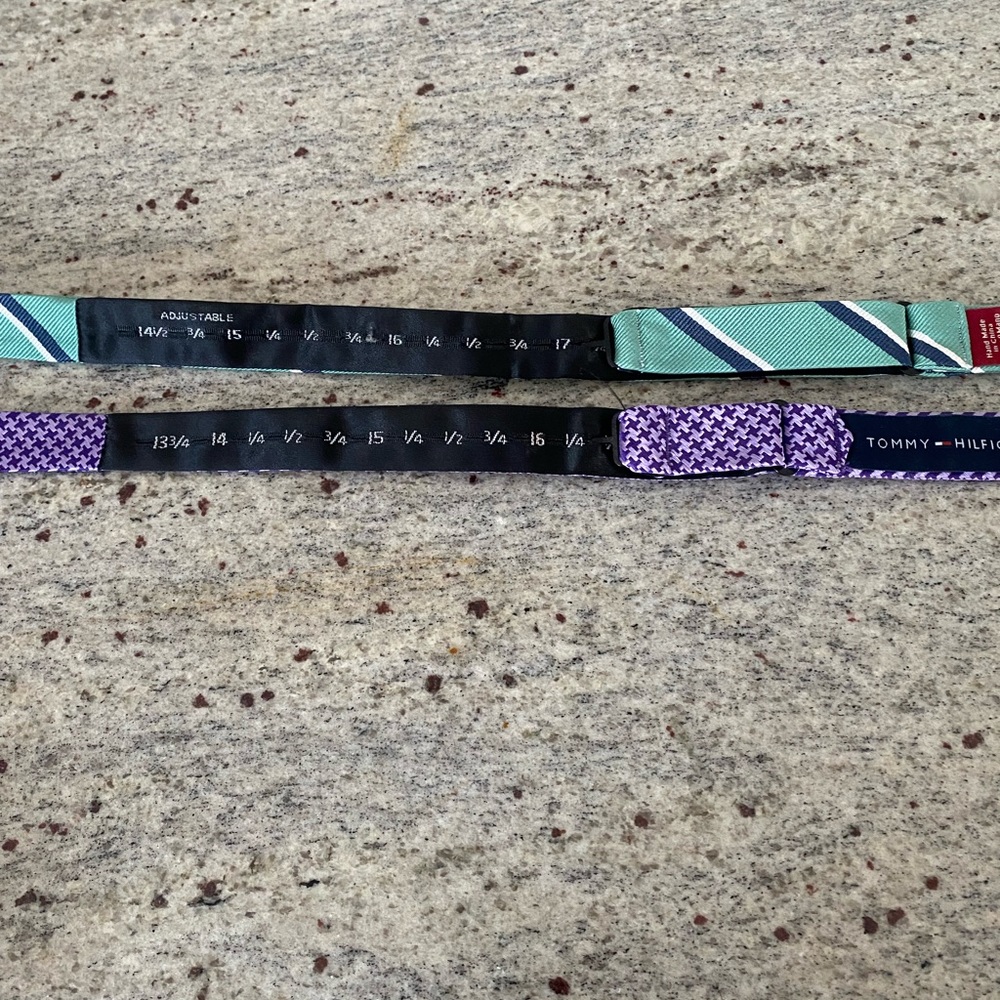 Two adjustable bow ties - Picture 3 of 4